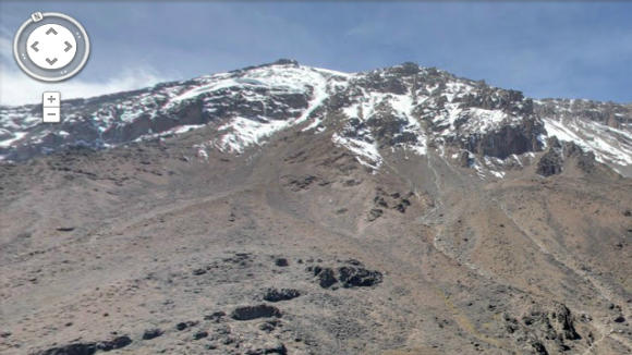 珠穆朗玛峰的360度全景图片